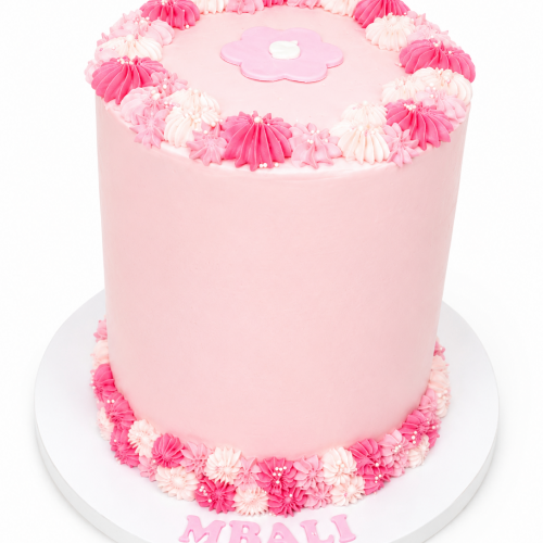 Pink Elegant Cake