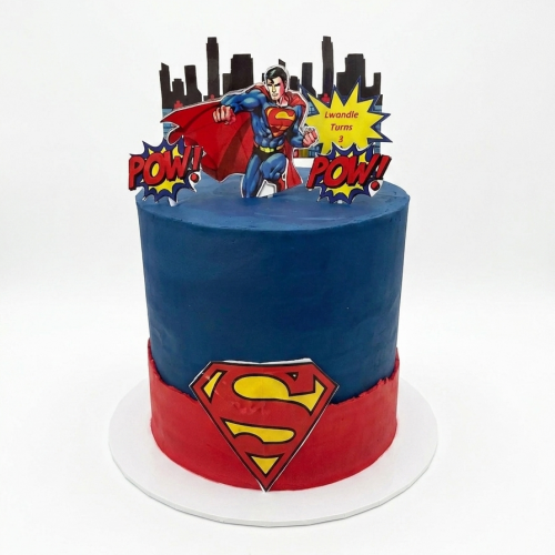 Superman Cake